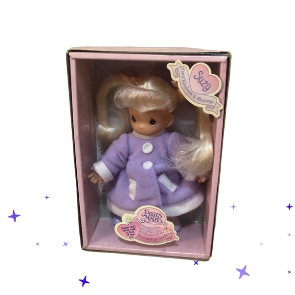 Vintage Precious Moments Friendship Garden Suzy NIB 1998 Sealed - Picture 6 of 9